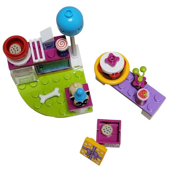 LEGO‎ Party Cakes 41112 Friends Toffee Pug Dog Puppy 50 Pc Age 5-12 Retired Gift - Picture 5 of 6